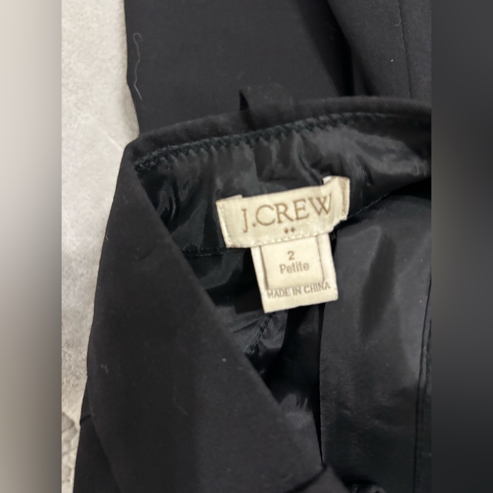 J. Crew Petite Wide Leg Trouser Pant - Picture 3 of 3